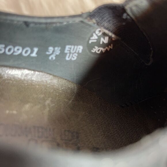 Mephisto AirJet Black Suede Slip On Flats Sz 6 - Picture 5 of 6